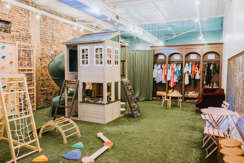 The imaginative play space at Corals Closet